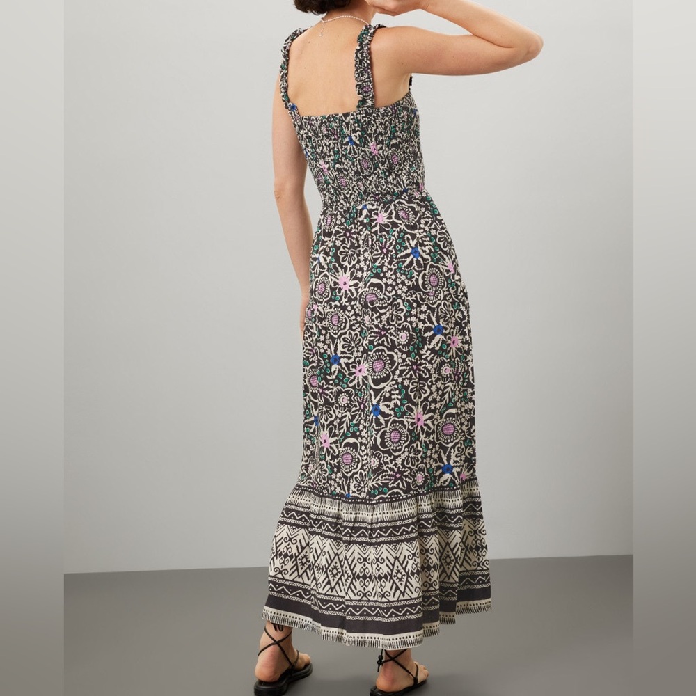 Marine Layer Resort Selene Dress Floral Boho Maxi - Picture 3 of 12